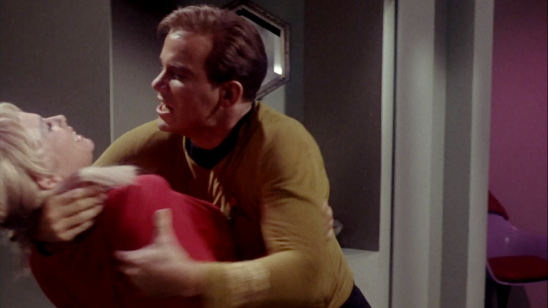 Illustration for article titled I Am Captain Kirk! Star Trek Recap, S01E05: The Enemy Within
